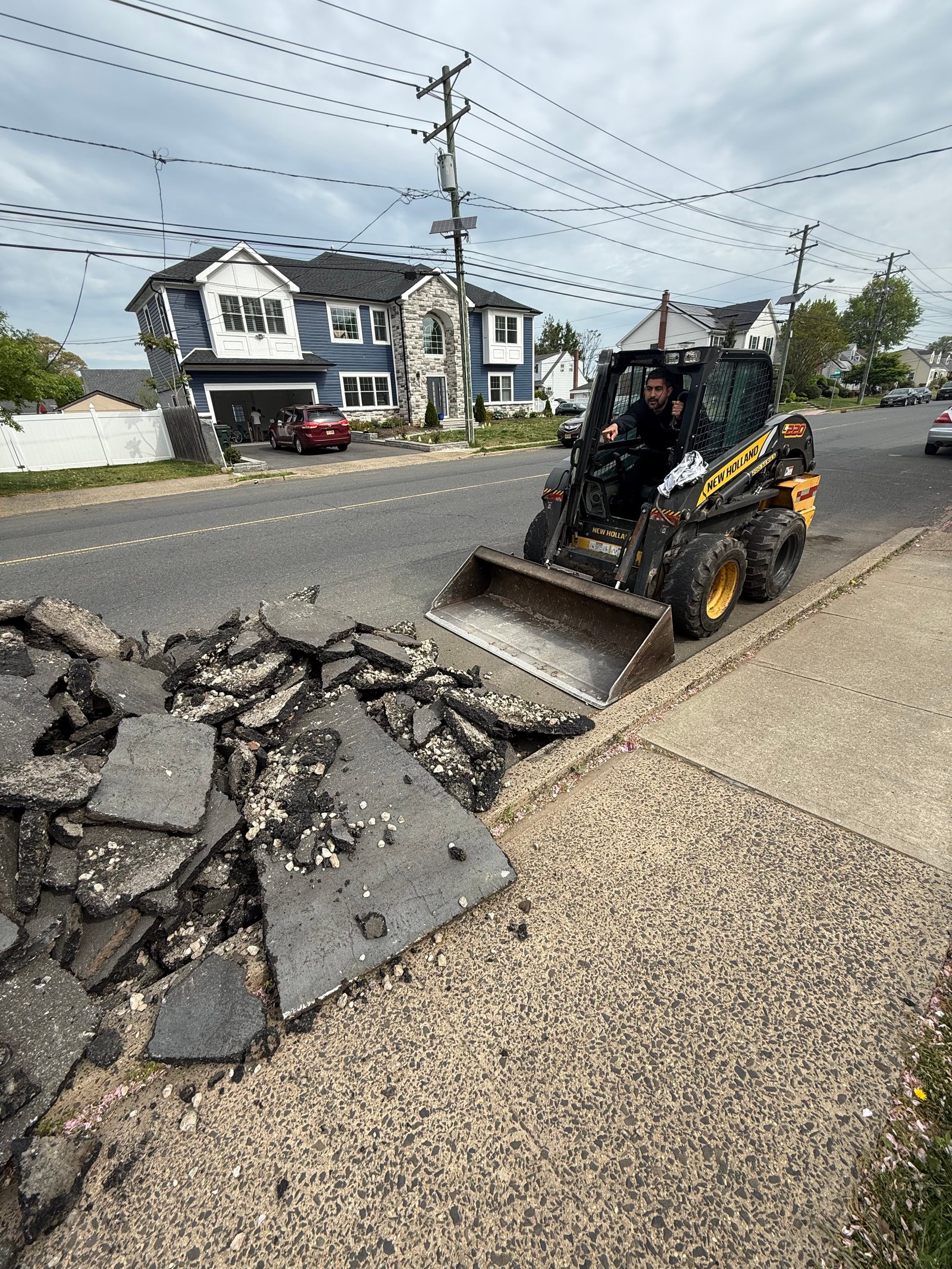 Construction Debris Removal & Paving Prep